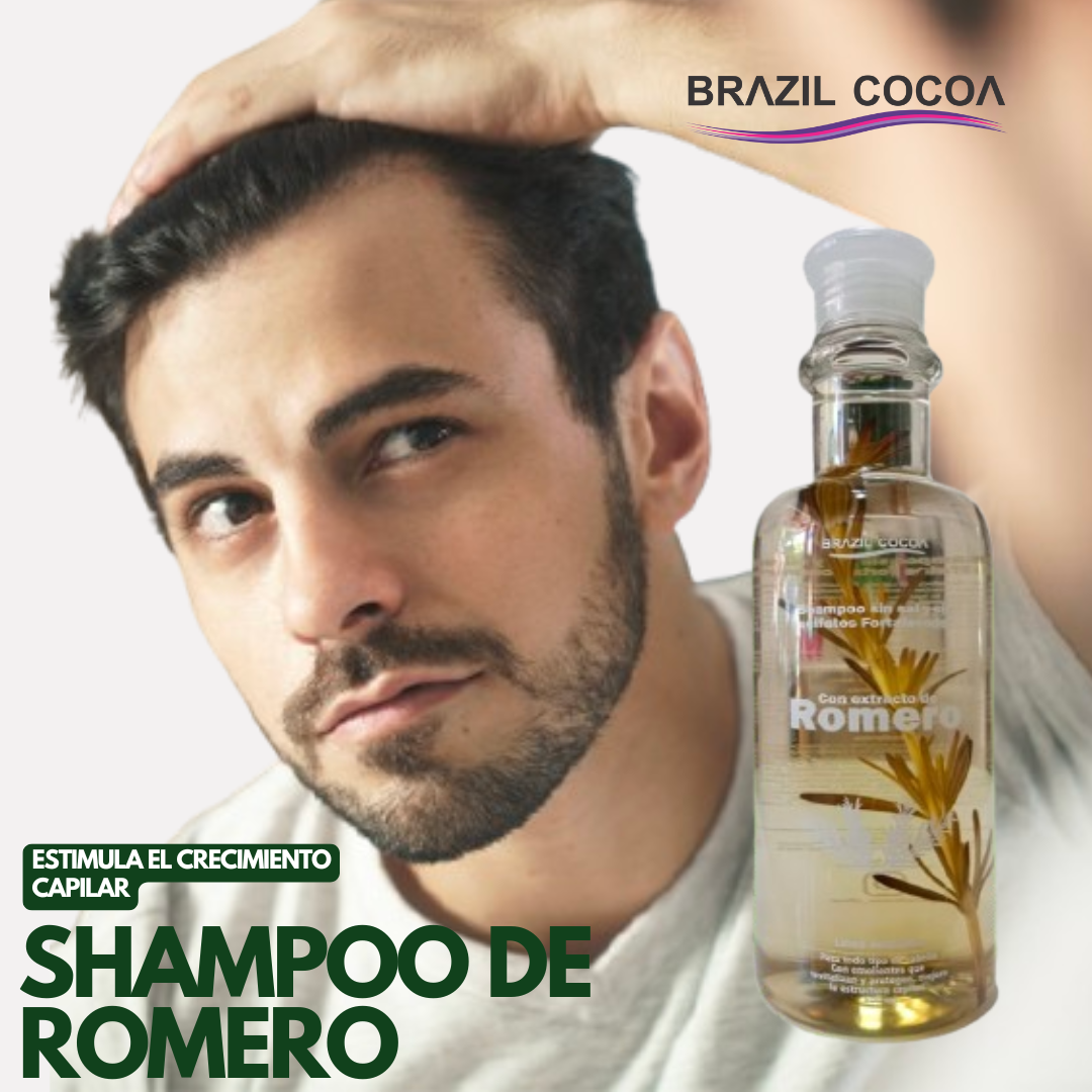 SHAMPOO CRECIMIENTO CAPILAR DE ROMERO X 500ML