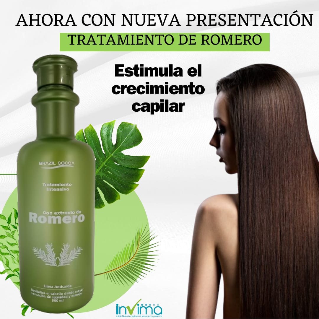 TRATAMIENTO CRECIMIENTO CAPILAR DE ROMERO X500ML